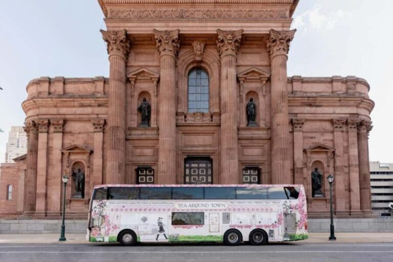 Philadelphia: Tea Around Town Bus Tour with Live Guide - What You Can Expect from the Experience