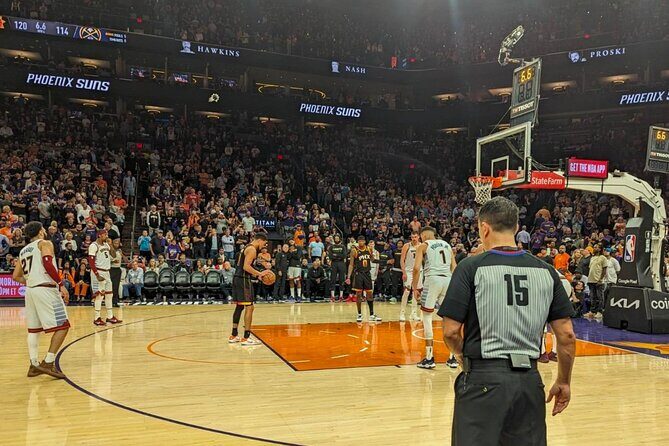 Phoenix Suns Basketball Game Ticket at Footprint Center - The Experience at Footprint Center: A Closer Look