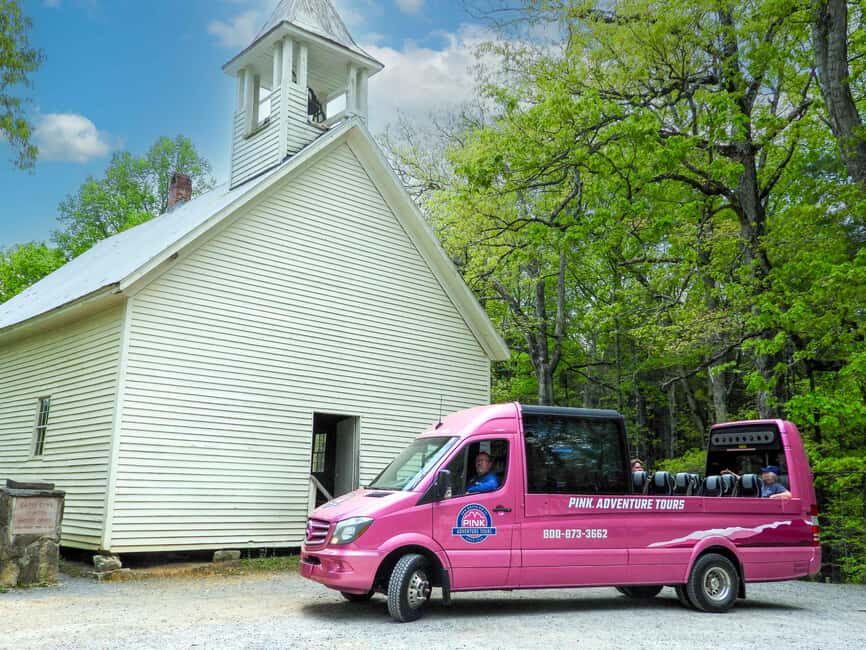 Pigeon Forge: Cades Cove Tour in a Pink Panorama Van - Exploring Wears Valley and Townsend