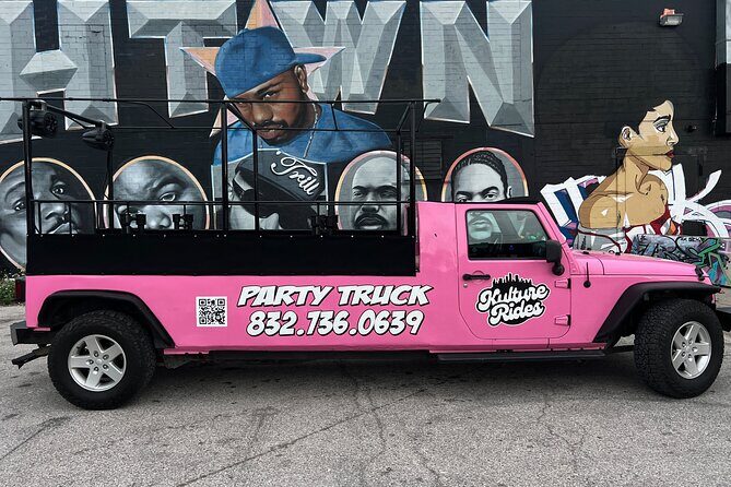 Pink Party Jeep Tour in 3rd Ward HTX - Itinerary Breakdown