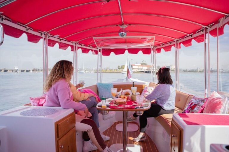 Pink Private Boat Cruise in San Diego! Bachelorette Birthday - What You Can Expect on Your Journey