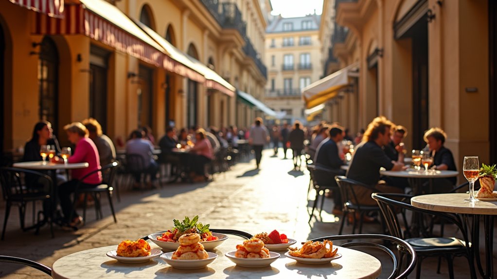 pintxos drinks historic atmosphere