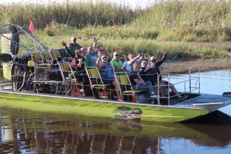 Port Canaveral: Airboat Wildlife Tour with Gator Encounter - Logistics and Practical Tips