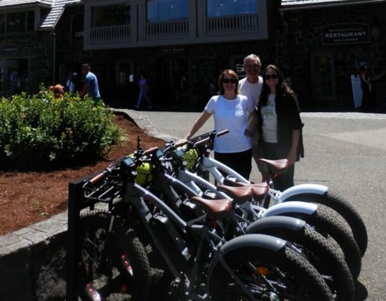 Portland: E-Bike Tour at Multnomah Falls - What the Itinerary Looks Like