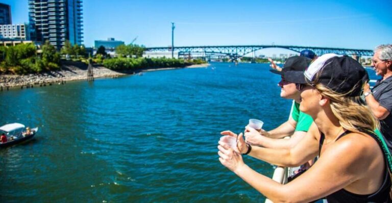Portland: Happy Hour Sightseeing Cruise - Indoor Comfort and Outdoor Views