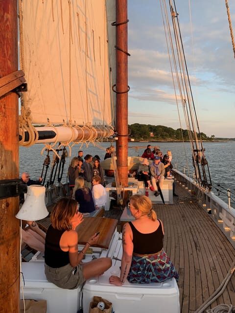 Portland, Maine: Sunset Windjammer Cruise Along the Coast
