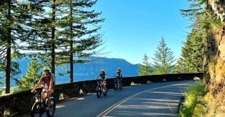 Portland: Multnomah Falls E-Bike Tour in the Columbia Gorge - Authentic Experiences Highlighted by Reviews