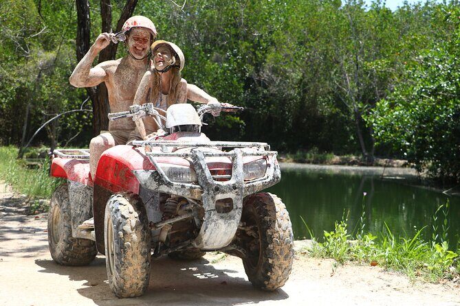 Powerful ATVs in the Mayan jungle - Zip Line Thrills and Panoramic Views