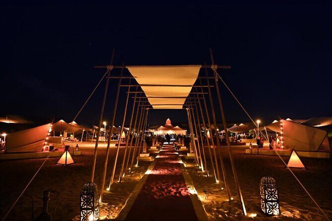 Premium Private Desert Safari with Camel Ride & Live BBQ Dinner - Transportation, Timing, and Group Size