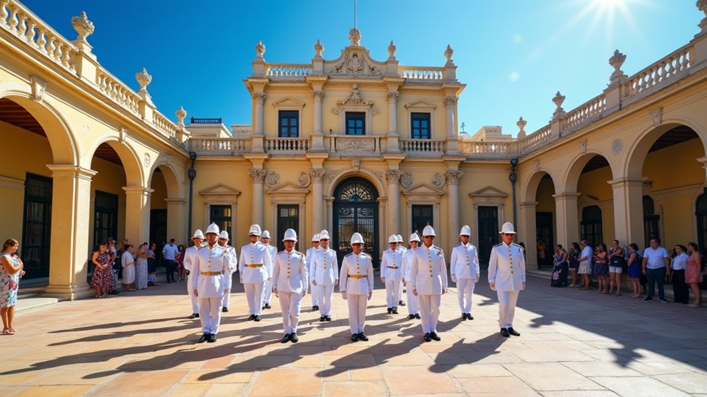 prince s palace guard ceremony