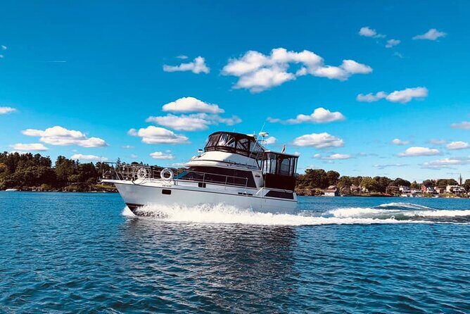 Private 1.5 hour 1000 Islands Cruise for up to 10 people - Key Points