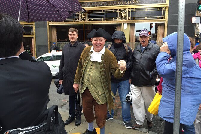 Private 1.5-Hour Freedom Trail Walking Tour with Costumed Guide - The Experience at Each Stop