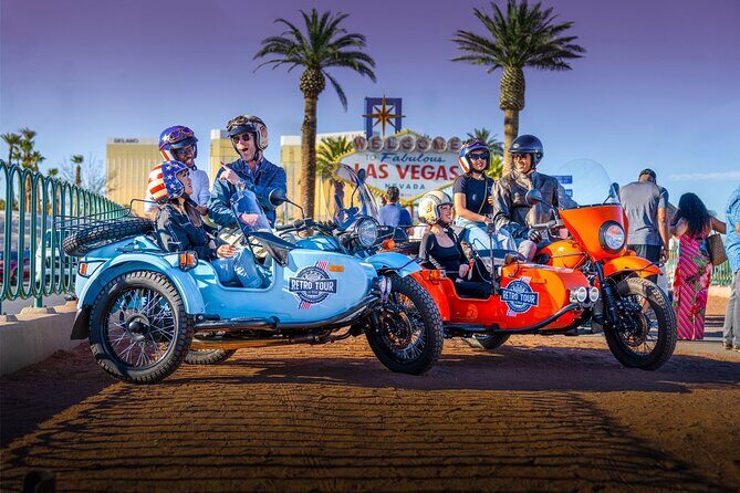 Private 1-Hour Las Vegas Strip Tour by Vintage Sidecar - The Itinerary: What to Expect