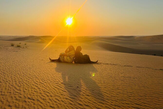 Private Abu Dhabi Sunset Desert Safari with Sand Boarding - Key Points