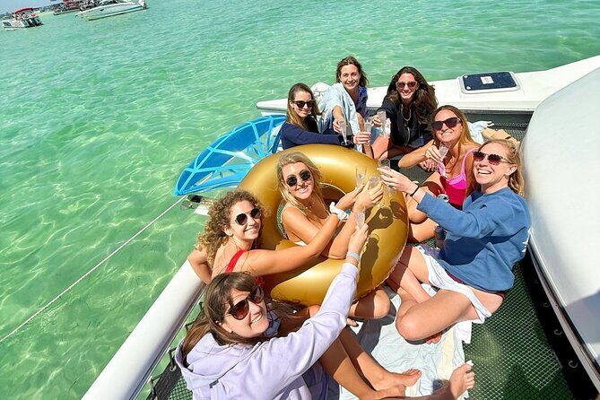 Private Catamaran Charter to Crab Island for up to 13 Guests - The Experience in Detail