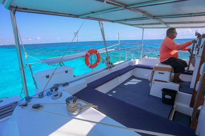 Private Catamaran from Cancun to Isla Mujeres | For up to 40 pp - Stop 2: Playa Norte