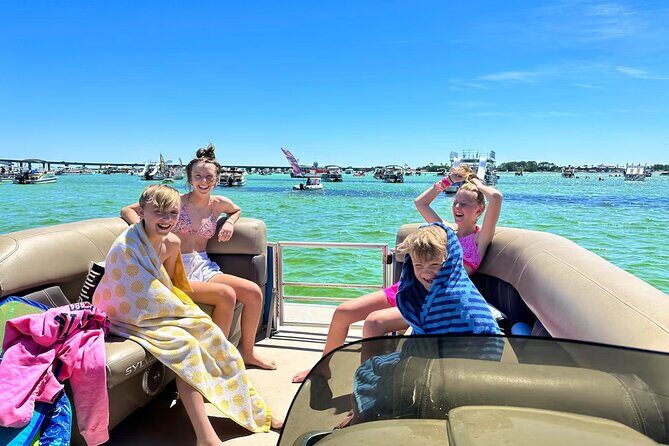 Private Crab Island Pontoon Charter with Bote Hangout Floats! - An In-Depth Review of the Crab Island Pontoon Tour