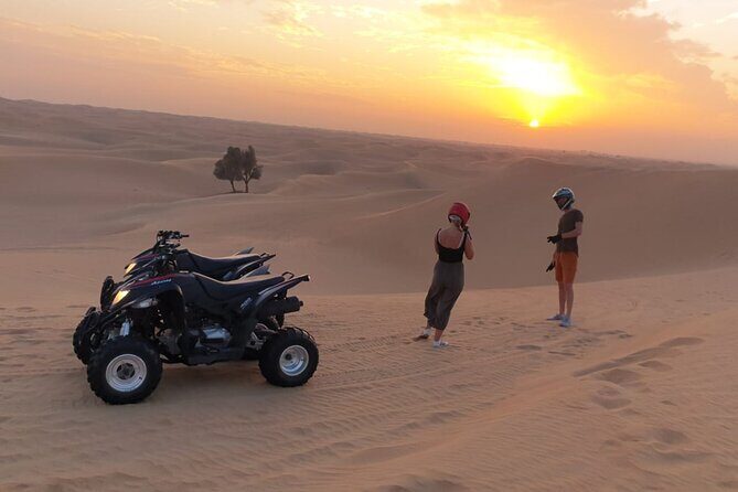 Private Dinner in middle of desert with sunset quad bike tour - Authentic Experiences From Travelers