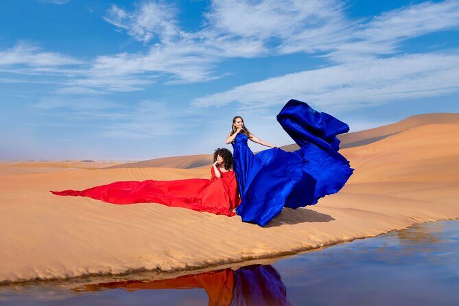 Private Flying Dress Photography in Dubai with Private Transfers - Location Breakdown: What Makes Each Spot Special