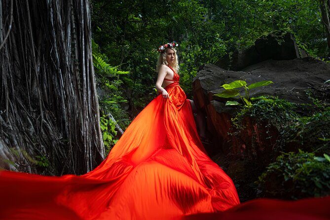 Private Flying Dress Photoshoot With A View - Who Would Love This Experience?