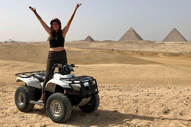 Private Giza pyramids,shopping,Quad bike,Camel ride &Felucca ride - Authenticity and Value
