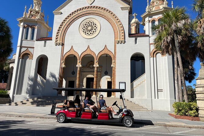 Private Golf Cart Tours, LLC in St. Augustine - During the Holidays: A Magical Night Lights Experience