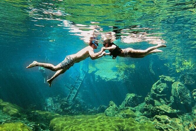 Private Guided Cenotes and Underground River Exploration - Chemuyil: A Peaceful Open Cenote