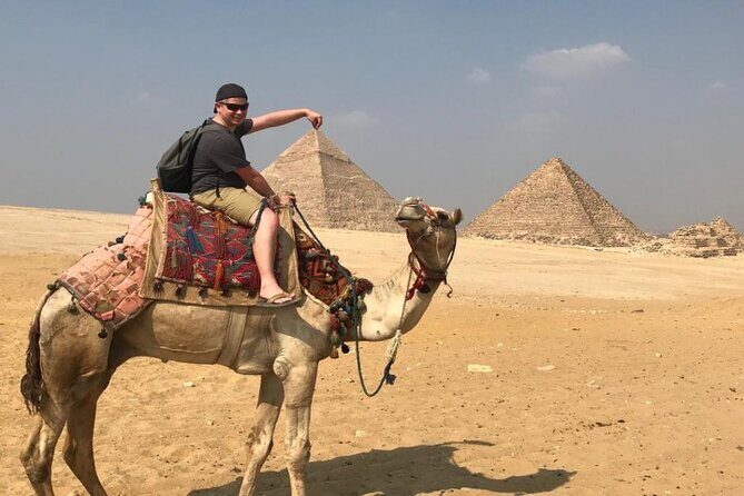 Private Luxury Day trip to Pyramids of Giza & Camel ride& Safari & Felucca ride - Engaging with the Pyramids Up Close