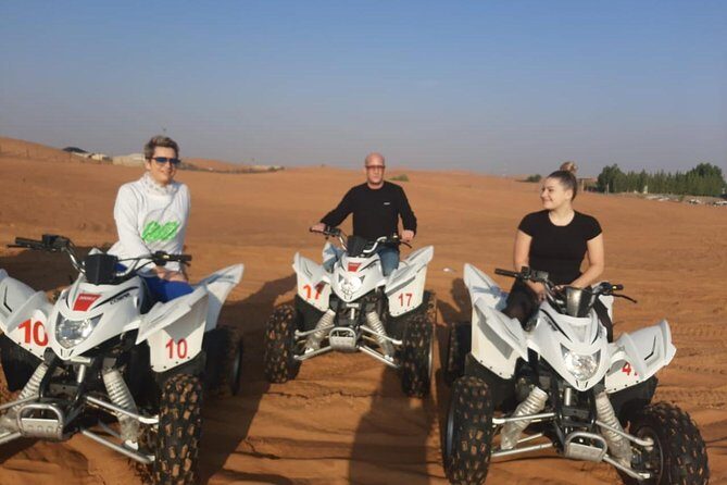 Private Morning Desert Safari with Quad bike and Camel ride - Authenticity and Real Guest Experiences
