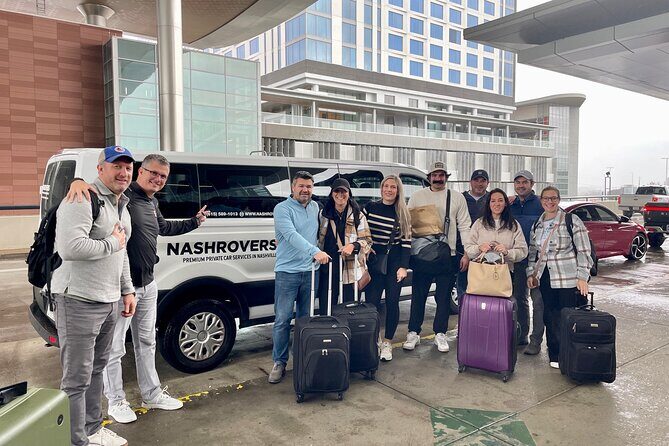 Private Nashville Airport Shuttle to Downtown Fast and Easy - The Booking and Management Experience