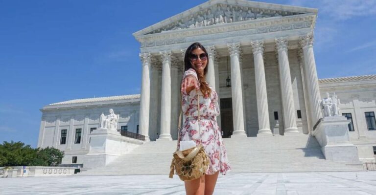 Private Photoshoot Outside the White House & Supreme Court - Why This Photoshoot Offers Great Value