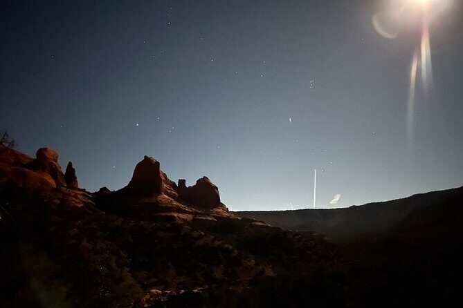 PRIVATE Sedona Jeep Tour at Night 4X4 Majestic Full Moon Tour - The Itinerary Breakdown