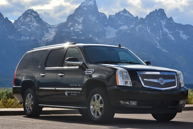 Private SUV Transfers to/ from Jackson Hole Airport JAC - What the transfer experience looks like in practice