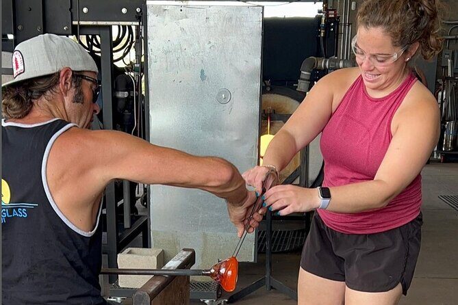 Private Three Piece Glassblowing Lesson for up to 6 people - What You Leave With