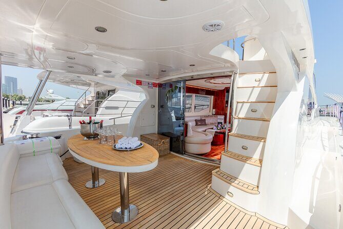 Private Yacht Dubai: Rent 61 ft Luxury Yacht up to 30 people - The Sum Up