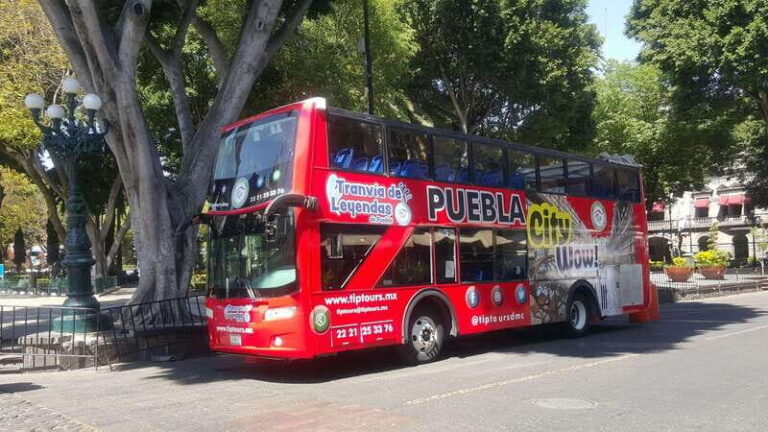 Puebla: Hop-On Hop-Off Bus Tour with Audio Guide - Breaking Down the Itinerary and Stops