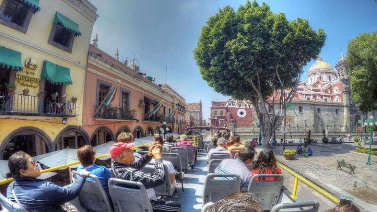 Puebla: Hop-on Hop-off City Tour and Aquarium Michín - The Itinerary: What You’ll See and Do