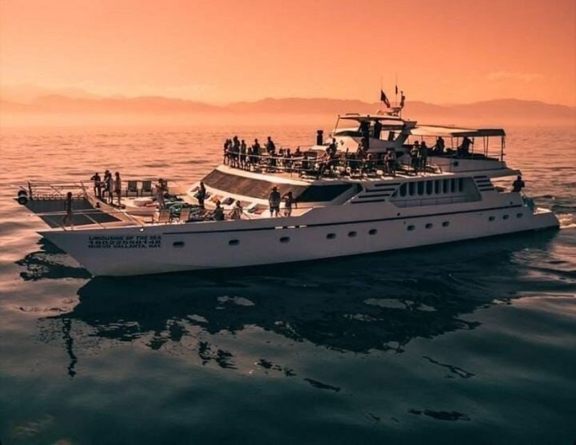 Puerto Vallarta: Mega Yacht Whale Watching Sunset Cruise - The Itinerary Breakdown