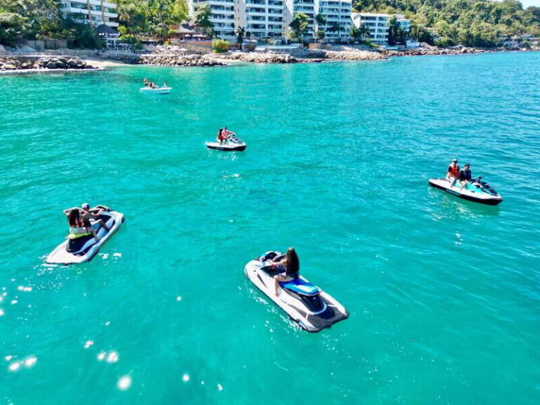 Puerto Vallarta:Exclusive jet ski tour discovers Colomitos Beach - The Itinerary: What to Expect on Your Jet Ski Ride