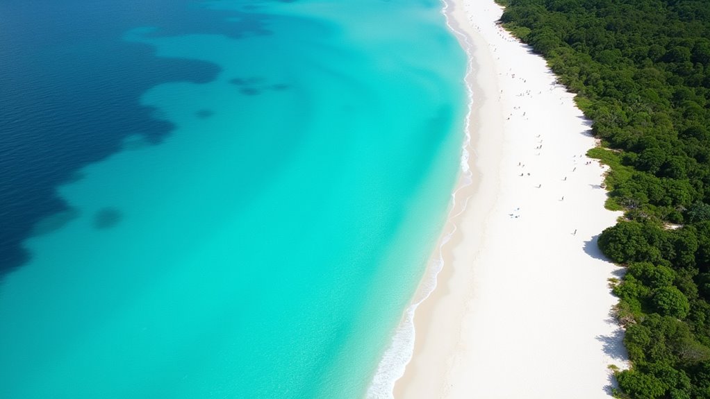 pure silica squeaking white sand