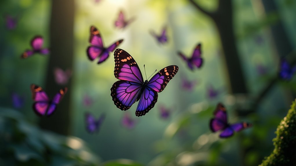 purple crow butterfly migration