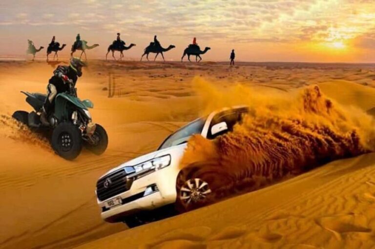 Qatar: Desert Safari, Camel Ride, Inland sea, Sandboarding - Authentic Experiences and Traveler Satisfaction