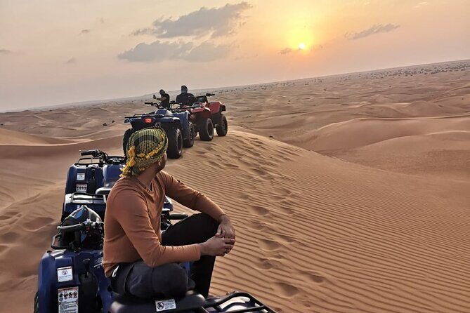 Quad Bike Dubai - Transportation and Group Size