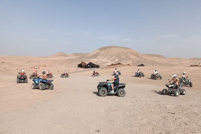 Quad Biking Agafay desert - Authentic Moroccan Experience in the Desert
