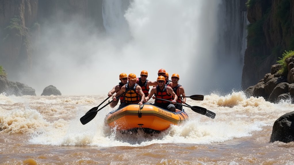 rafting trips include gear