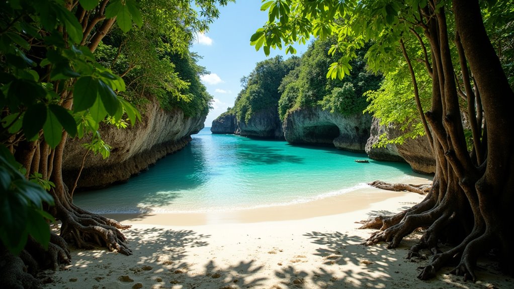 rainforest hikes lead to beaches