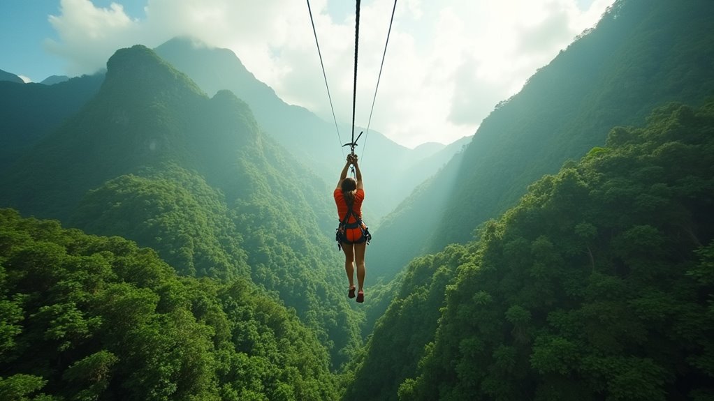 rainforest zipline adventure tour
