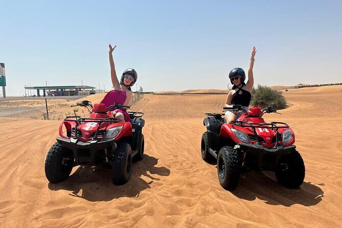 Red dunes Sunset Desert Safari With Quad Bike option & Camel Ride - Detailed Breakdown of the Itinerary