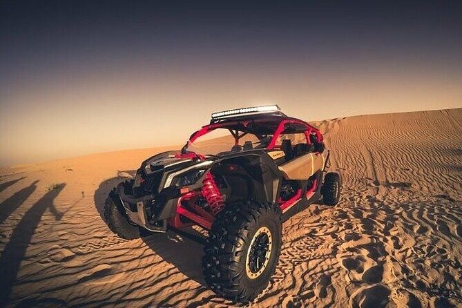 Red Sand desert safari with Quadbike option - Transportation and Group Size