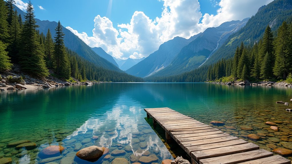 relaxing lake hiking adventures